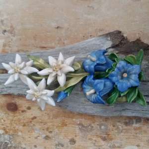 Bassorilievo arte legno STELLE ALPINE 30- 40 CM